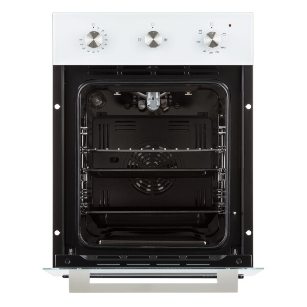 духовой шкаф газовый 45см белаый krona stretto 45 wh
