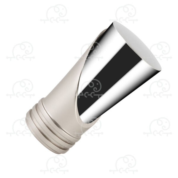 Фото Наконечник d16 вега /2шт/ сатин/хром 4812634013778