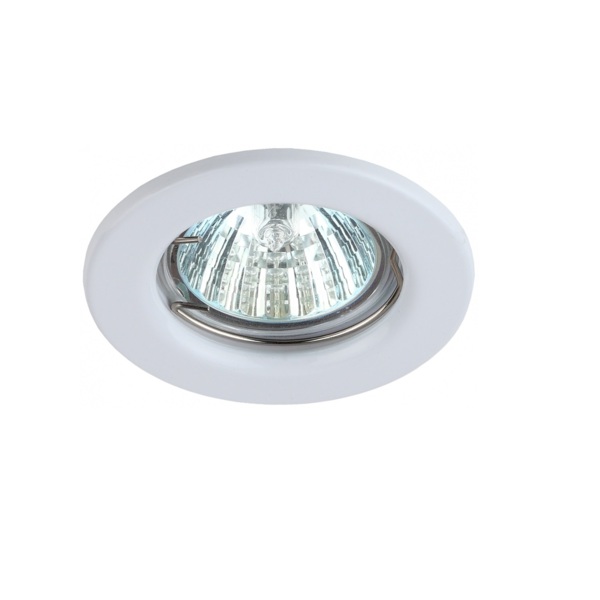 Фото Светильник точечный эра st1 wh светильник белый c0043797