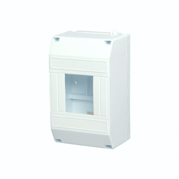

бокс навесной на 4 модуля, белый, ip20, кмпн 1/4, rexant, 11-0114