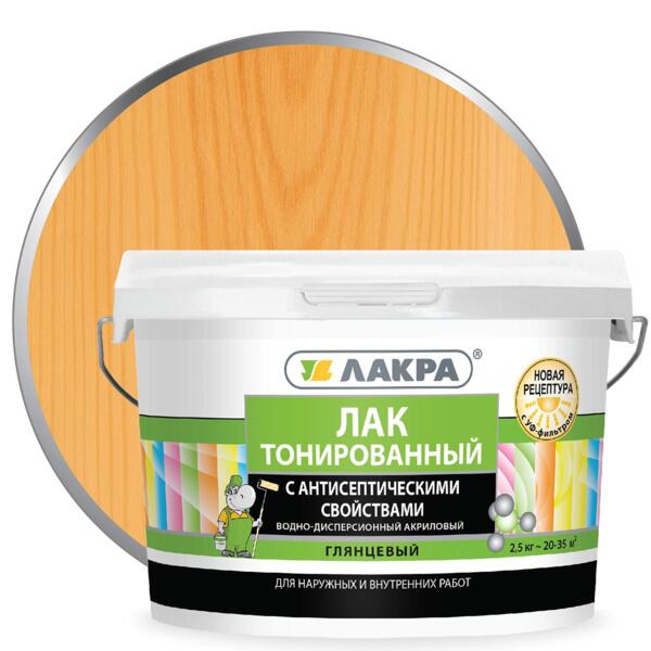 Фото Лак акриловый лакра орегон 2,5кг