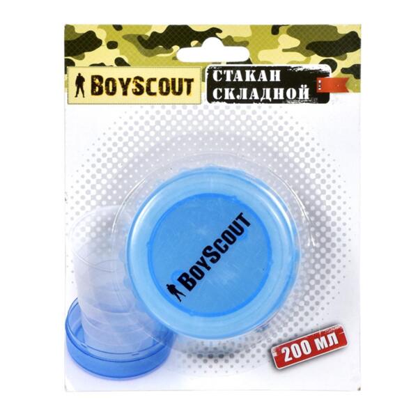 Фото Стакан складной пластиковый, 200мл boyscout