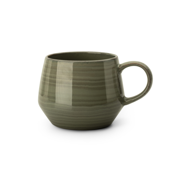 Кружка керамическая 640мл зеленый at-k2722