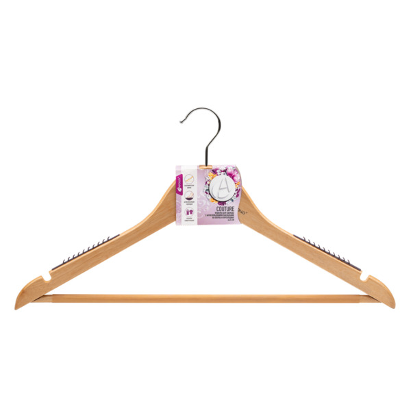 Фото Вешалка для одежды 44,5см сouture apollo с антискользящими накладками ctr-11