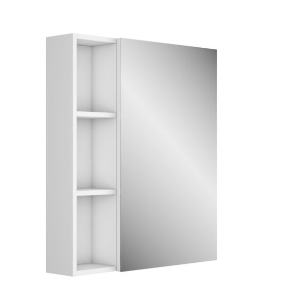 Фото Зеркало-шкаф для ванной комнаты uncoria джелла 65 (66517) белый