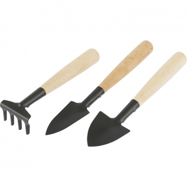 Фото Набор по уходу за комнатными растениями 3 предмета деревянные ручки