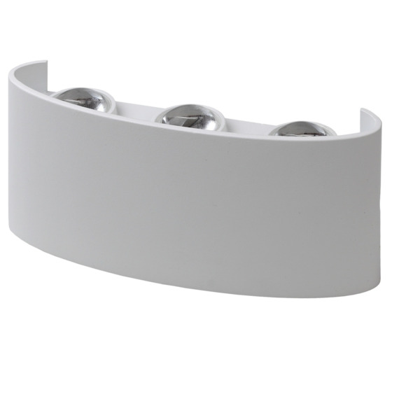 Фото Светильник настенный эра led 6*6вт ip54 белый б0034610