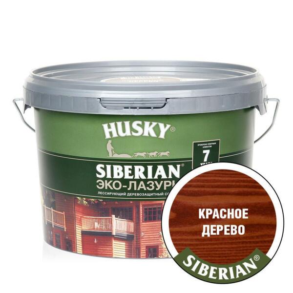 

антисептик husky siberian полуматовая махагон (2,5л)