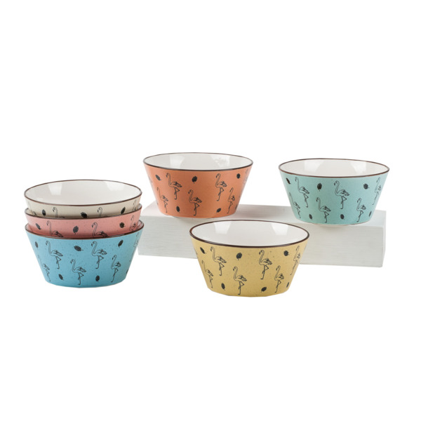 Фото Салатник 13см фламинго kukina raffinata керамика 104162