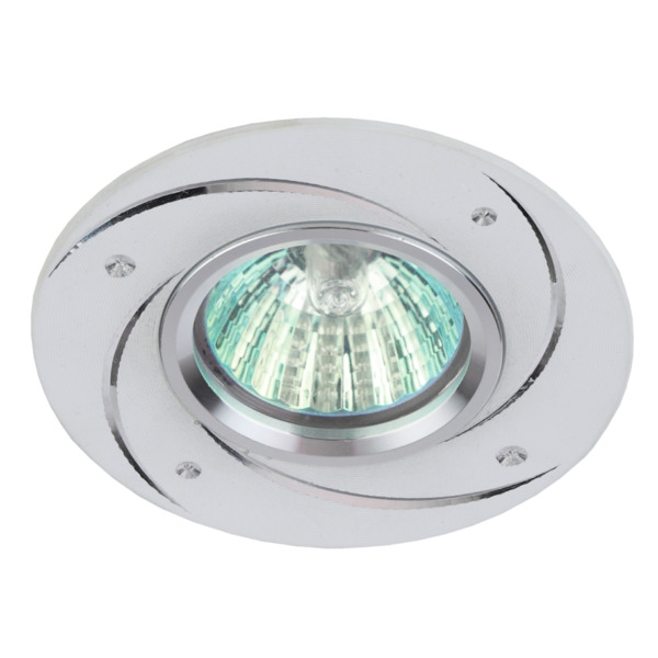 Фото Светильник точечный эра kl43 gu5.3 ip20 белый б0049561