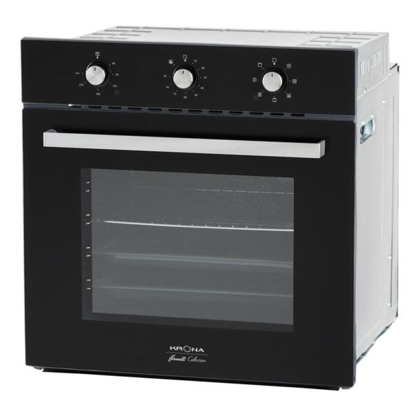шкаф духовой электрический krona sorrento 60 bl независимый 00026366