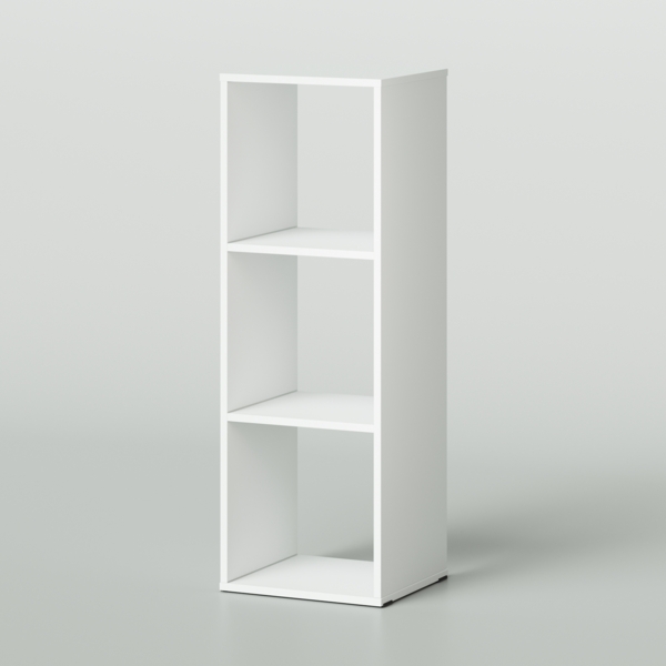 Фото Стеллаж bruno kubi 3 секции 374х338х1104 белый