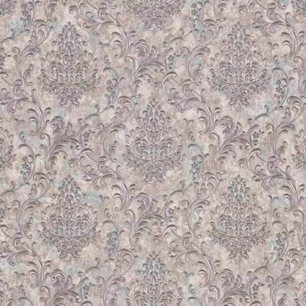 Фото Обои hc71781-27 home color diamond флизелин 1.06x10,05м дамаск многоцветный