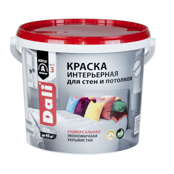 Фото Краска dali интерьерная 5л