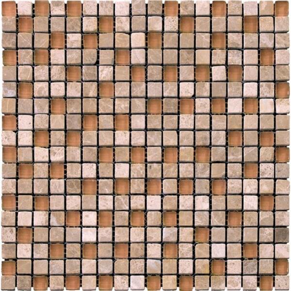 Фото Мозаика из стекла natural 4pst-013 многоцветная 29.8x29.8