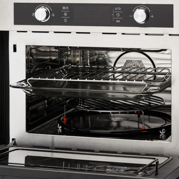 духовой шкаф электрический 60см нержавеющая сталь krona duetto 60 ix