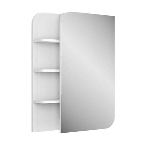 Фото Зеркало-шкаф для ванной комнаты uncoria лина 50 правый (65017) белый