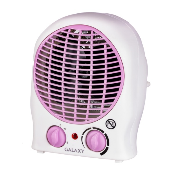 Фото Тепловентилятор напольный/настольный, спираль, 2000вт. galaxy гл8176л