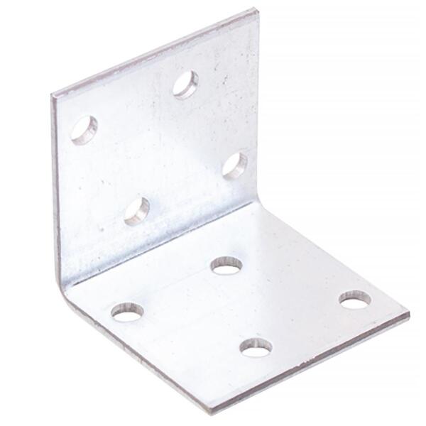 Фото Уголки мебельные 40x40x40x2 с шур., белый цинк, 4шт element 152810