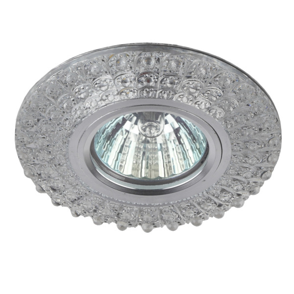 Фото Светильник точечный эра dk ld2 gu5.3 ip20 прозрачный б0019197