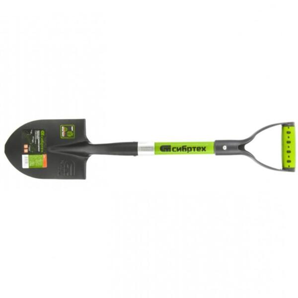 Лопата штыковая, 150х210х715 мм, фибергласовый черенок// сибртех