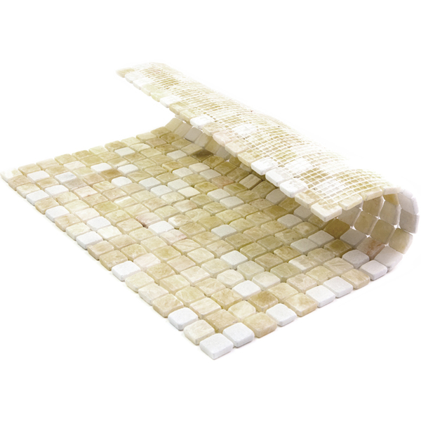 Фото Мозаика из мрамора 29,8*29,8 natural бежевый 4mt-09-15t