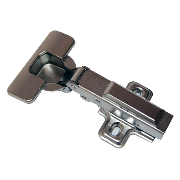 Фото Петля четырехшарнирная primavera накладная с доводчиком, площадка с евровинтом (2шт)