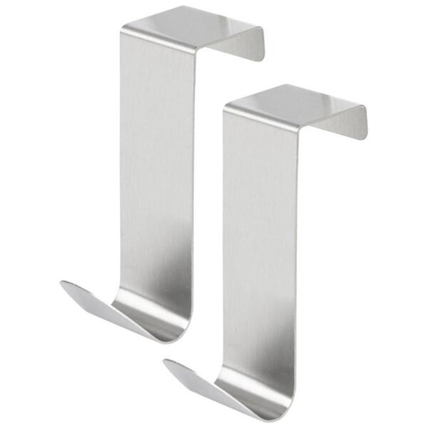 Фото Крючки навесные 2шт 7,5*2,5см w4027 рыжий кот нерж.сталь 100206