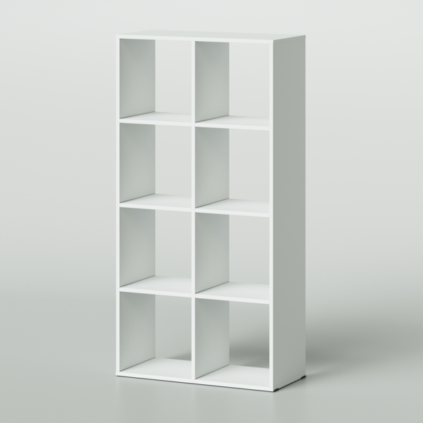 Фото Стеллаж bruno kubi 8 секций 730х338х1460 белый