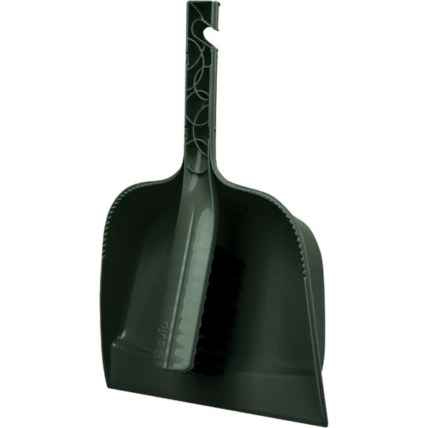 Фото Щетка с совком green republic с кромкой мох spin&clean sc550210034