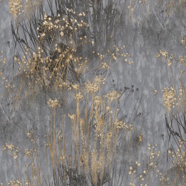 Фото Обои pl71790-46 palitra avignon флизелин 1.06x10,05м флористика черный