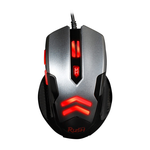 Мышь проводная smartbuy rush игровая черная/серая+коврик (sbm-729g-k)