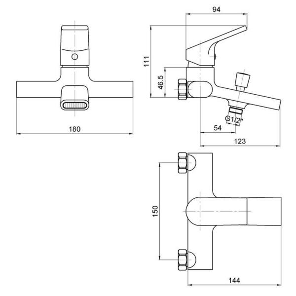 Фото Смеситель esko ontario on 54
