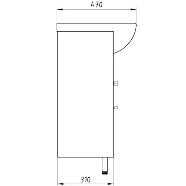 Фото Тумба с умывальником 80 asb-mebel орхидея 11548
