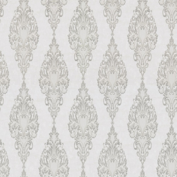 Фото Обои vv71816-14 vog collection сен-мишель флизелин 1,06*10м дамаск серый
