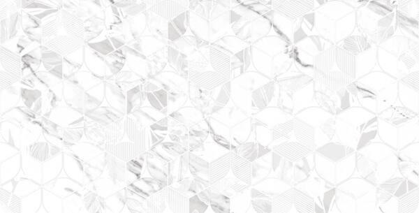 

плитка настенная cassana белая w\dec m 31x61 nr satinmec30d13100b
