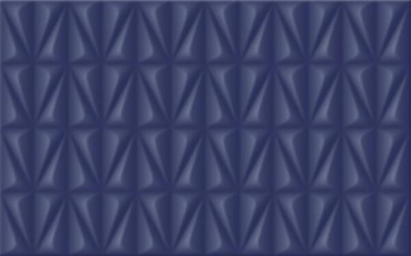 Фото Плитка настенная (рельеф) конфетти синий низ 02 25х40