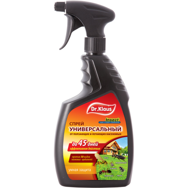 Фото Спрей dr.klaus универсальный от насекомых  750мл