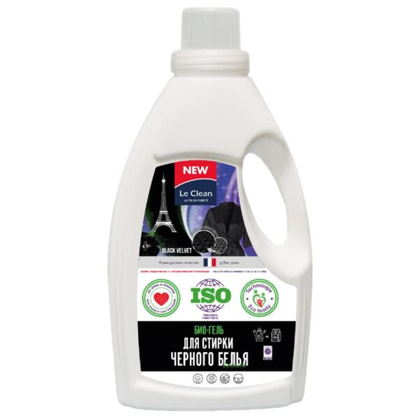 Фото Средство для машинной и ручной стирки 950мл le clean lessive для черного lc-les950 (bl)