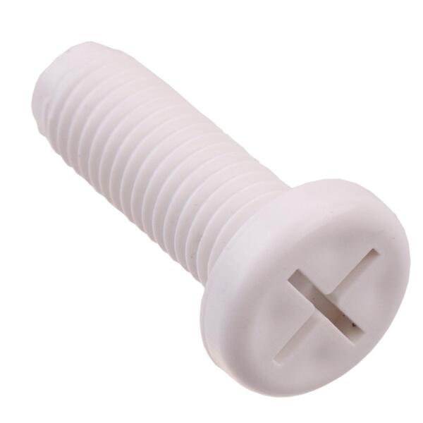 Фото Винт пластиковый для кух.опоры, белый, 4шт element 565260