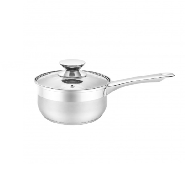 ковш с крышкой classic 1.5л attribute steel ass717