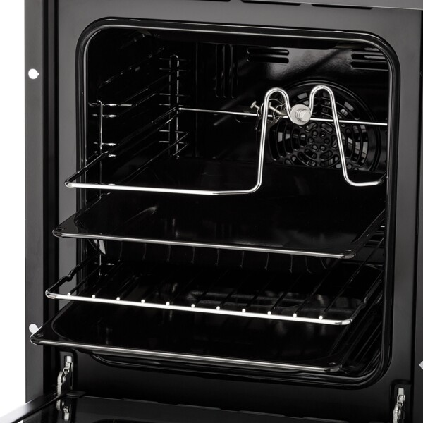 духовой шкаф электрический 45см черный krona corrente 45 bl