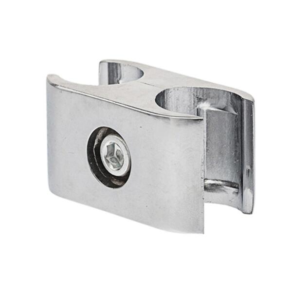 Фото Соединитель труба-панель параллельно, хром, 1шт element 236690