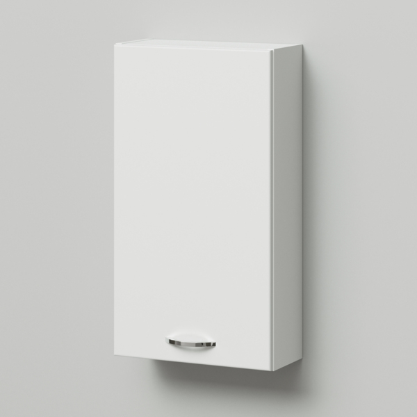 Фото Шкаф подвесной итана уют 40 400х180х720 универсальный белый глянец