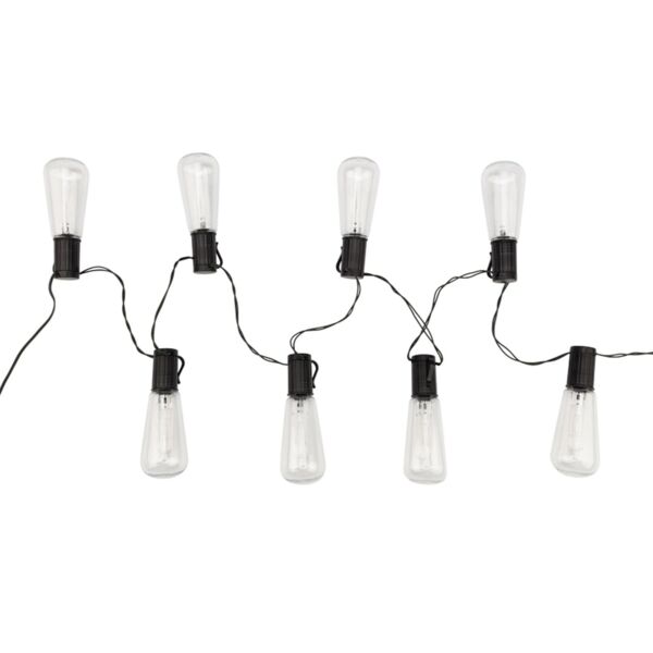 Фото Гирлянда садовая капсула с солнечной панелью led 3,8 м с аккумулятором