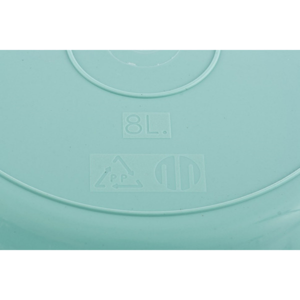 Таз круглый 8л elfe пластик 92967