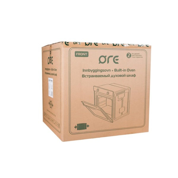 шкаф духовой 60 см 4 функции нерж сталь ore va60