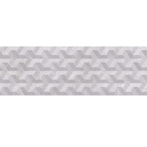 Фото Плитка настенная trentino perla nook серый 25x75 49630