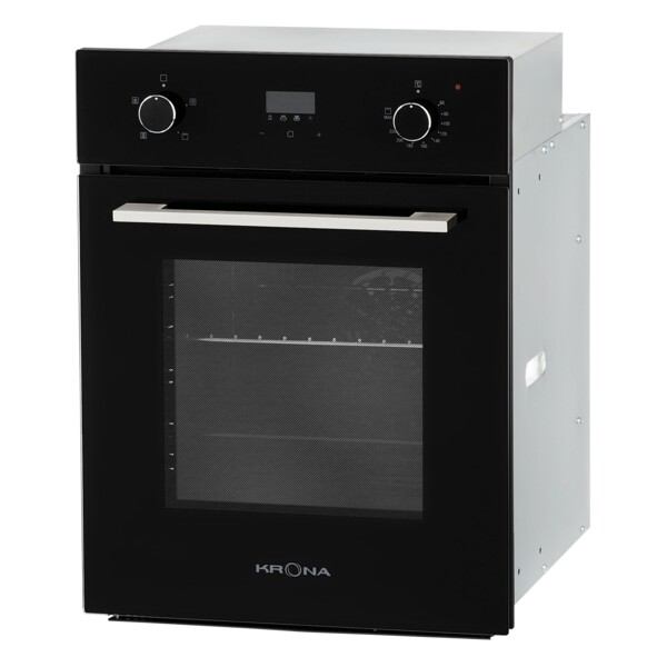 духовой шкаф электрический 45см черный krona gusto 45 bl