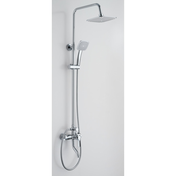 Фото Душевой комплект сантаком 7701 со смесителем и тропическим душем